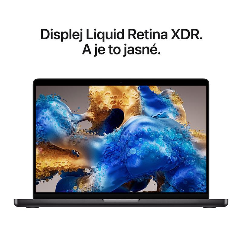 MacBook Pro 14" Apple M5 Pro 15C CPU 16C GPU 24GB 2TB Kozmický čierny SK 