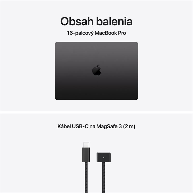 MacBook Pro 16" Apple M5 Max 18C CPU 32C GPU 36GB 2TB Kozmický čierny SK 