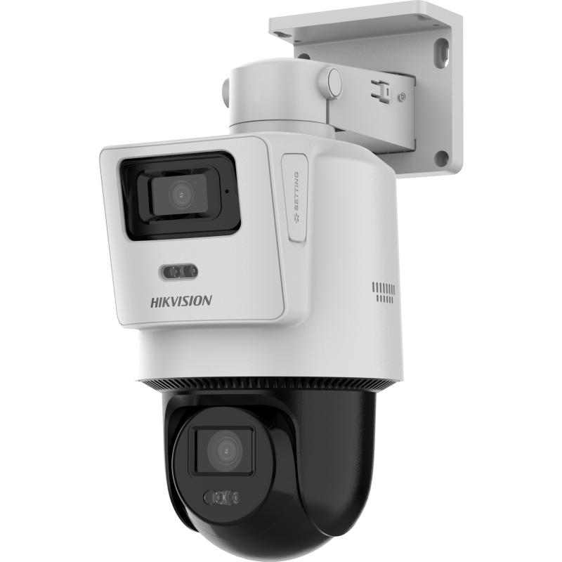 HiLook powered by Hikvision TandemVu kamera PTZ-N2D200M-DE/12, 2x 2MPx, 2.8mm (panoráma) + 8mm (PoE), IP66  