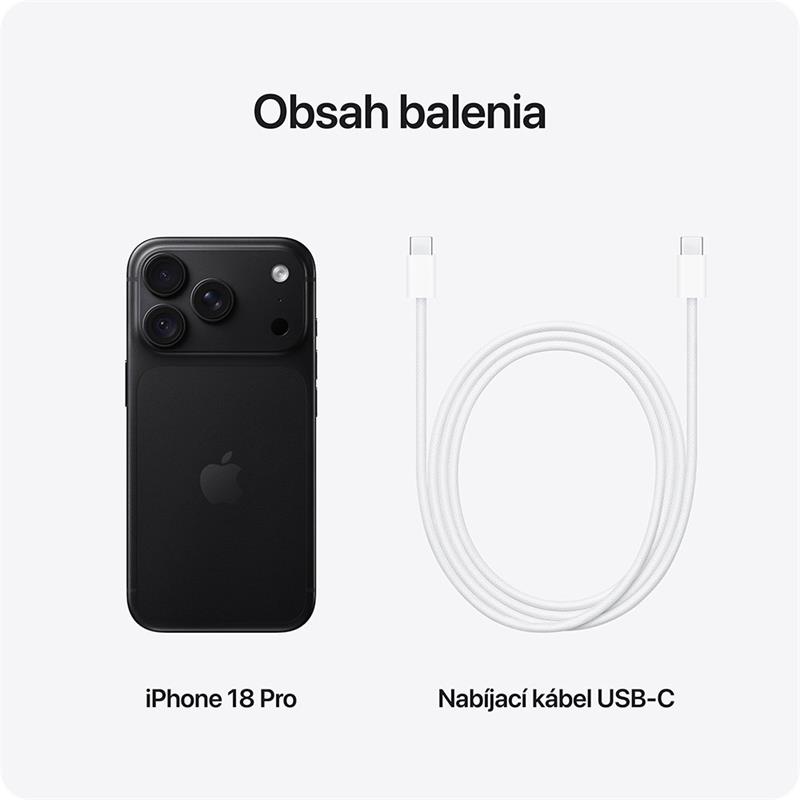 iPhone 18 Pro 256GB Black 