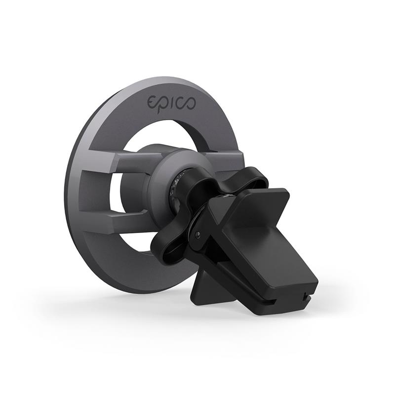iStores by EPICO MAGNETIC ROUND HOLDER - space gray *Poškodený obal* 