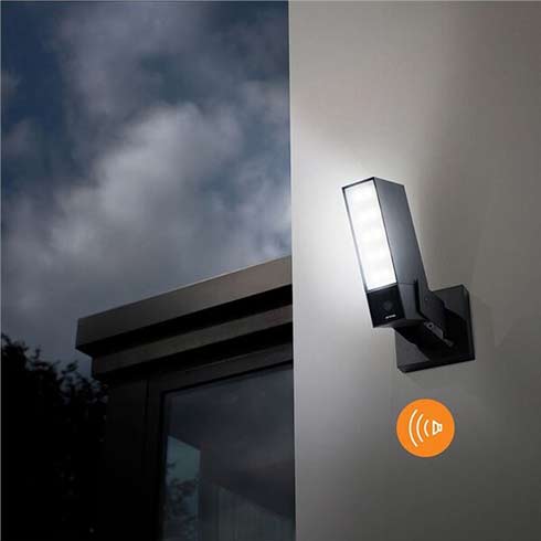 Netatmo Smart Outdoor Camera with Siren - Black 