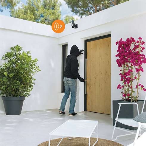 Netatmo Smart Outdoor Camera with Siren - Black 