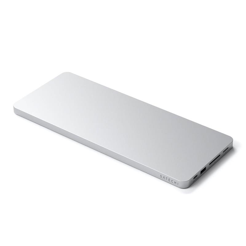 Satechi USB-C Slim Dock pre 24" iMac 2021 & 2023 - Silver Aluminium 