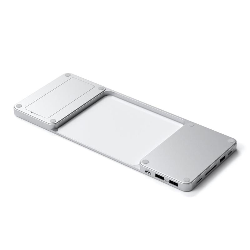 Satechi USB-C Slim Dock pre 24" iMac 2021 & 2023 - Silver Aluminium 