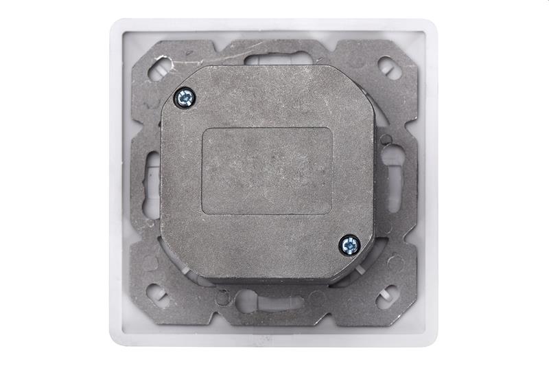 DIGITUS Zásuvka Profi STP 2 port, Cat5E na omietku, LSA, biela 