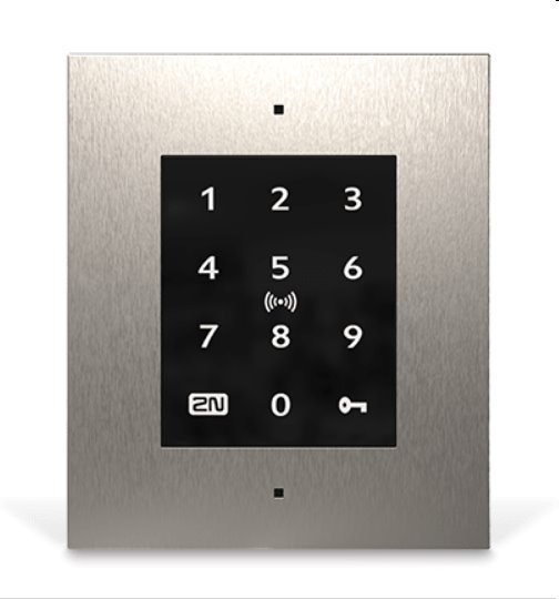 2N® Access Unit 2.0 Touch keypad & RFID - 125kHz, 13.56MHz, NFC 