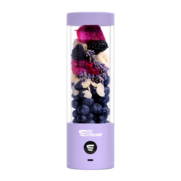 FitStream Pro Lavender , prenosný, USB nabíjatelný mixér