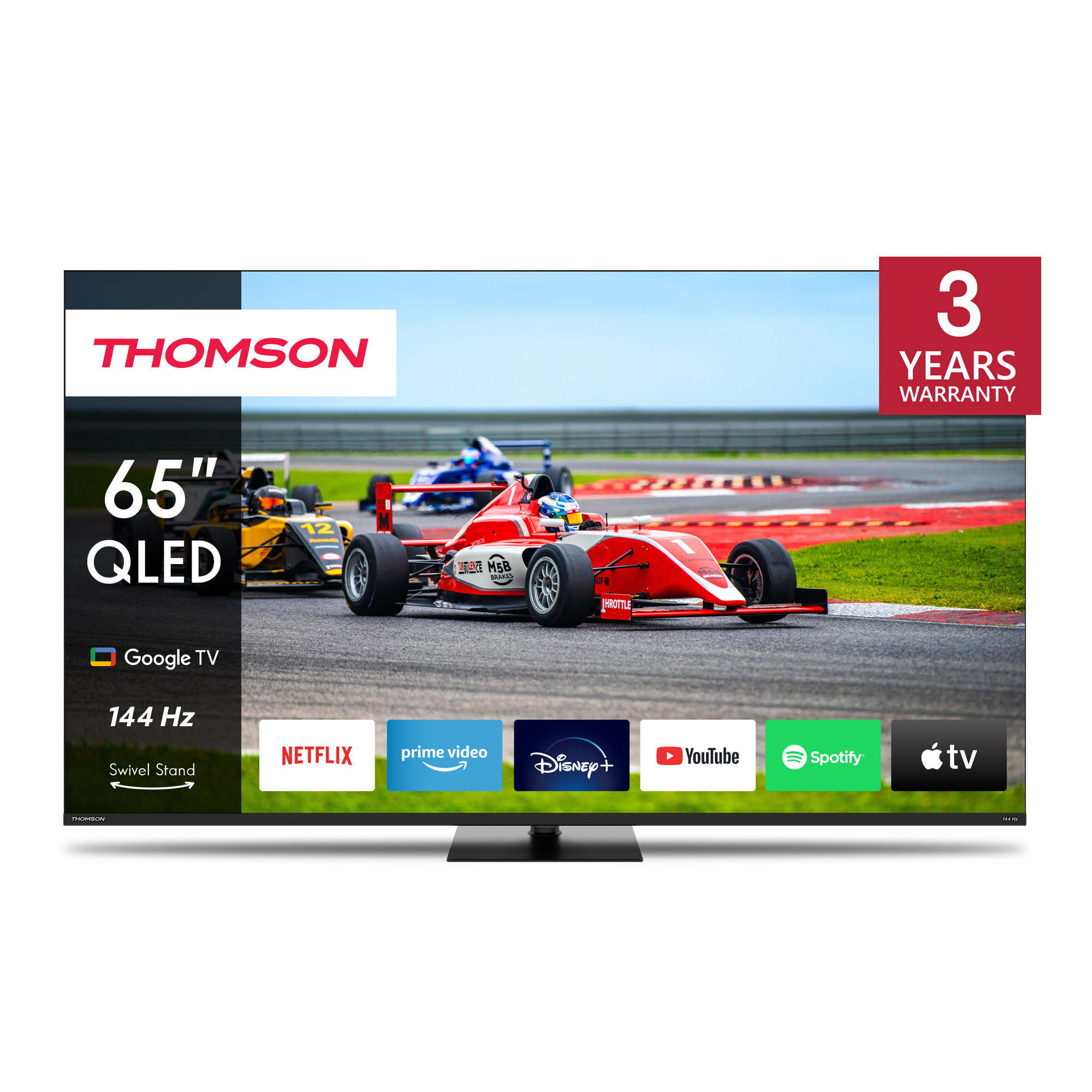 Thomson 65QG7C14 QLED Pro Google TV, poškodený obal 