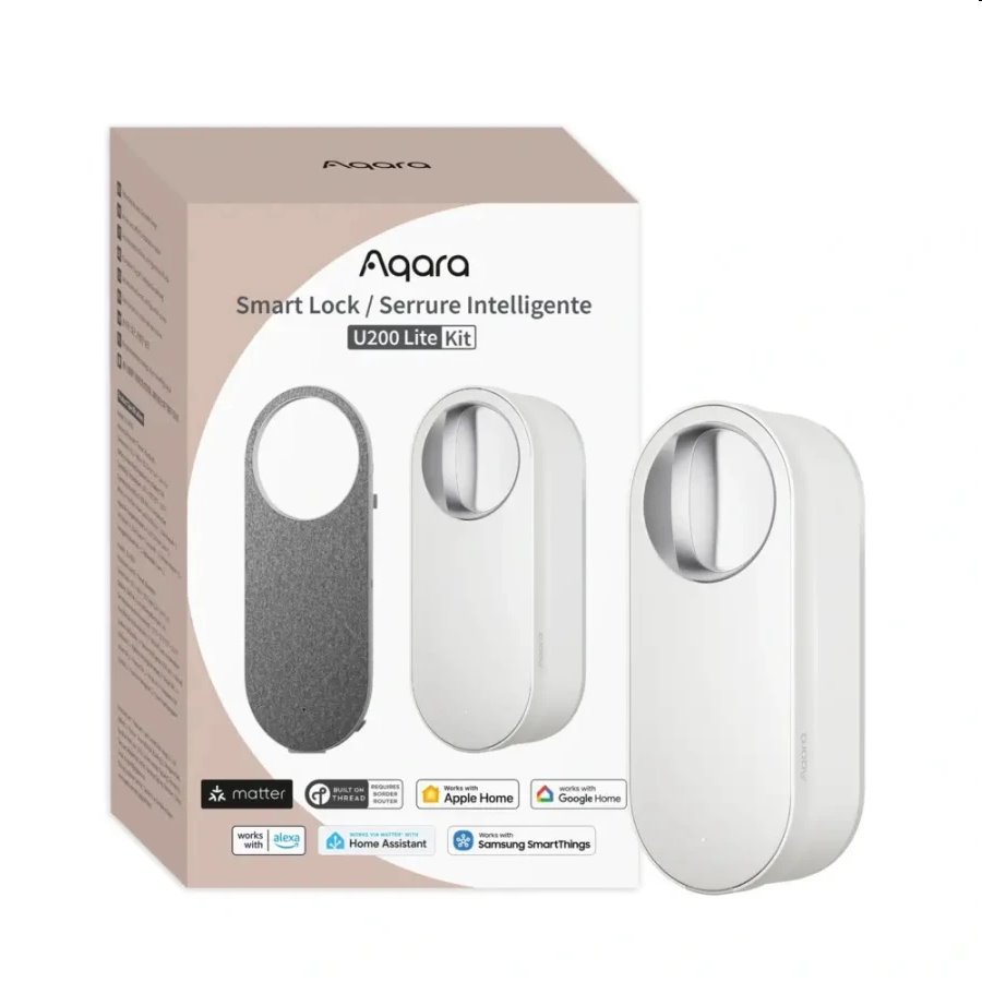Aqara Smart Home zámok dverí U200 Lite Kit, biely