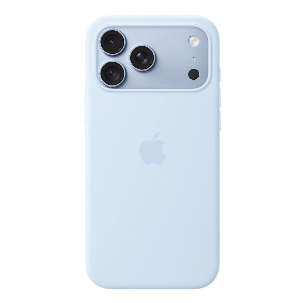 iPhone 18 Pre Max Silicone Case with MS - Cr.Blue