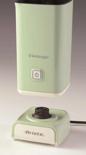 Ariete Vintage Milk Frother 2878/04, zelený 